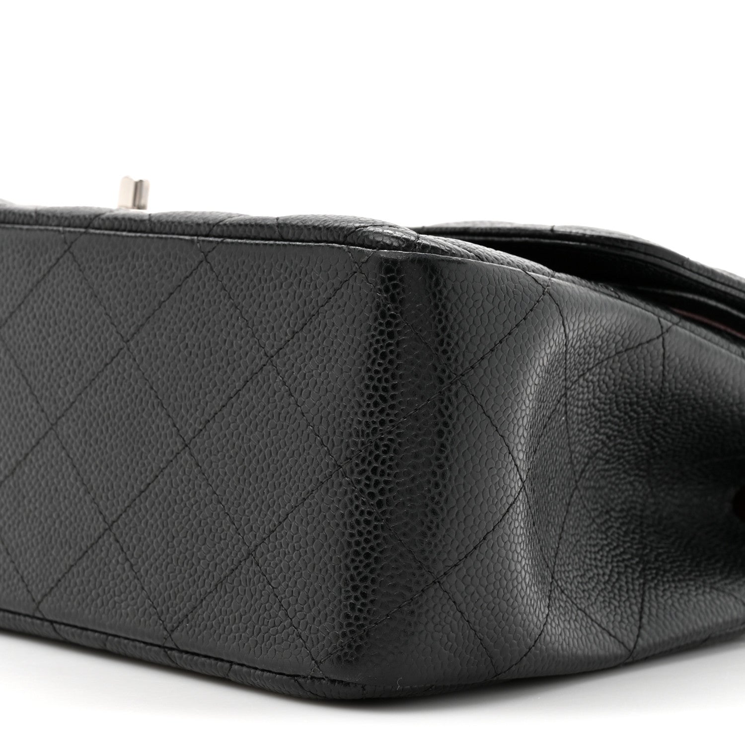 Chanel Caviar Quilted Jumbo Double Flap Black