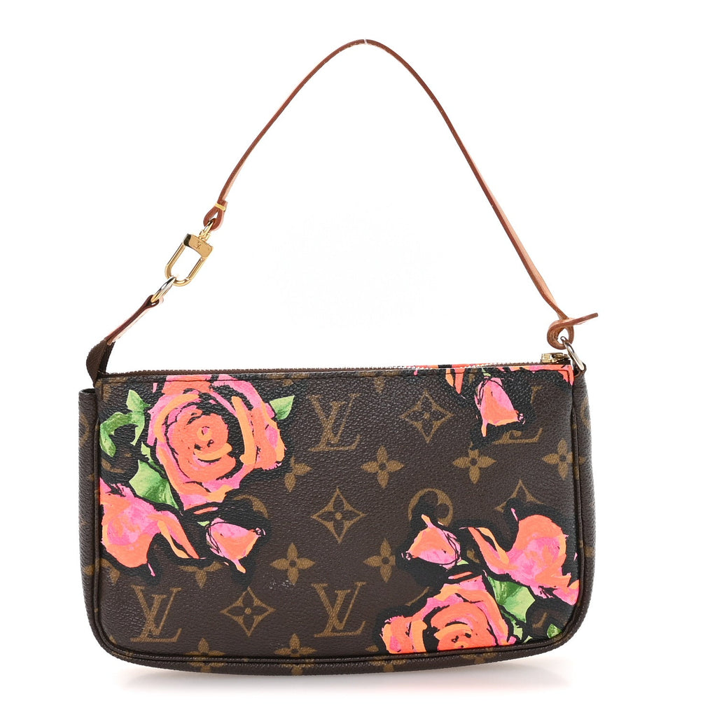 Louis Vuitton Monogram Roses Pochette Accessories