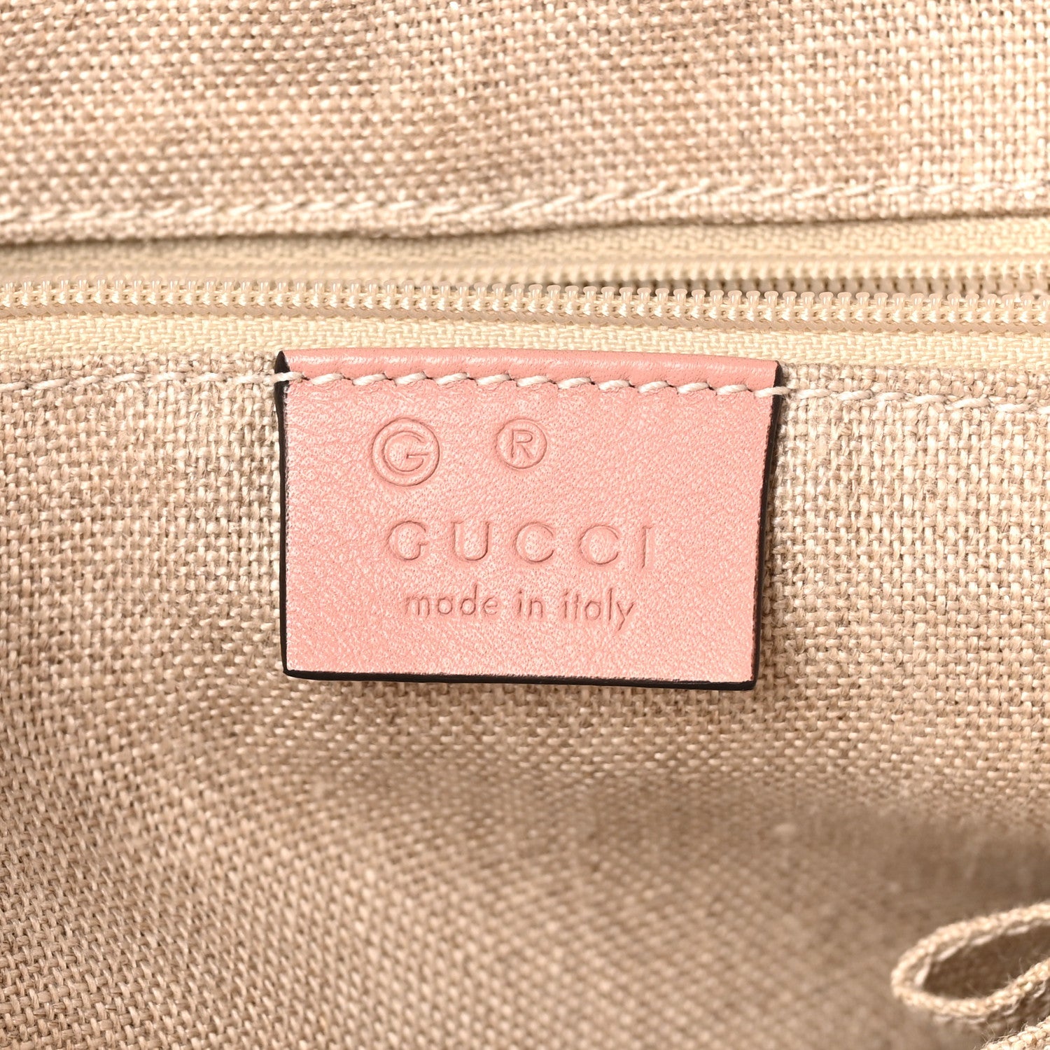 Gucci Soft Microguccissima Medium Zippered Satchel Soft Pink