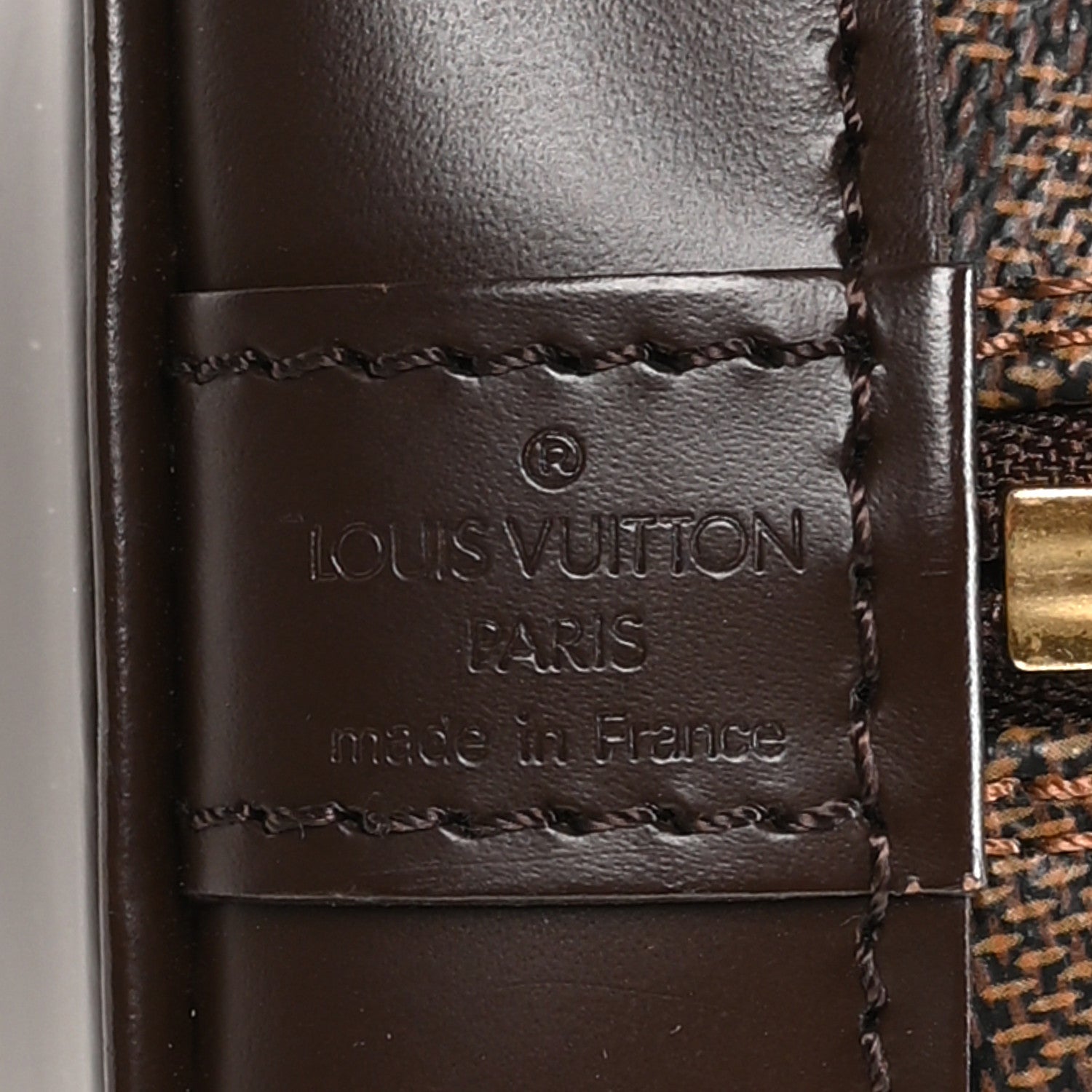 Louis Vuitton Damier Ebene Alma PM