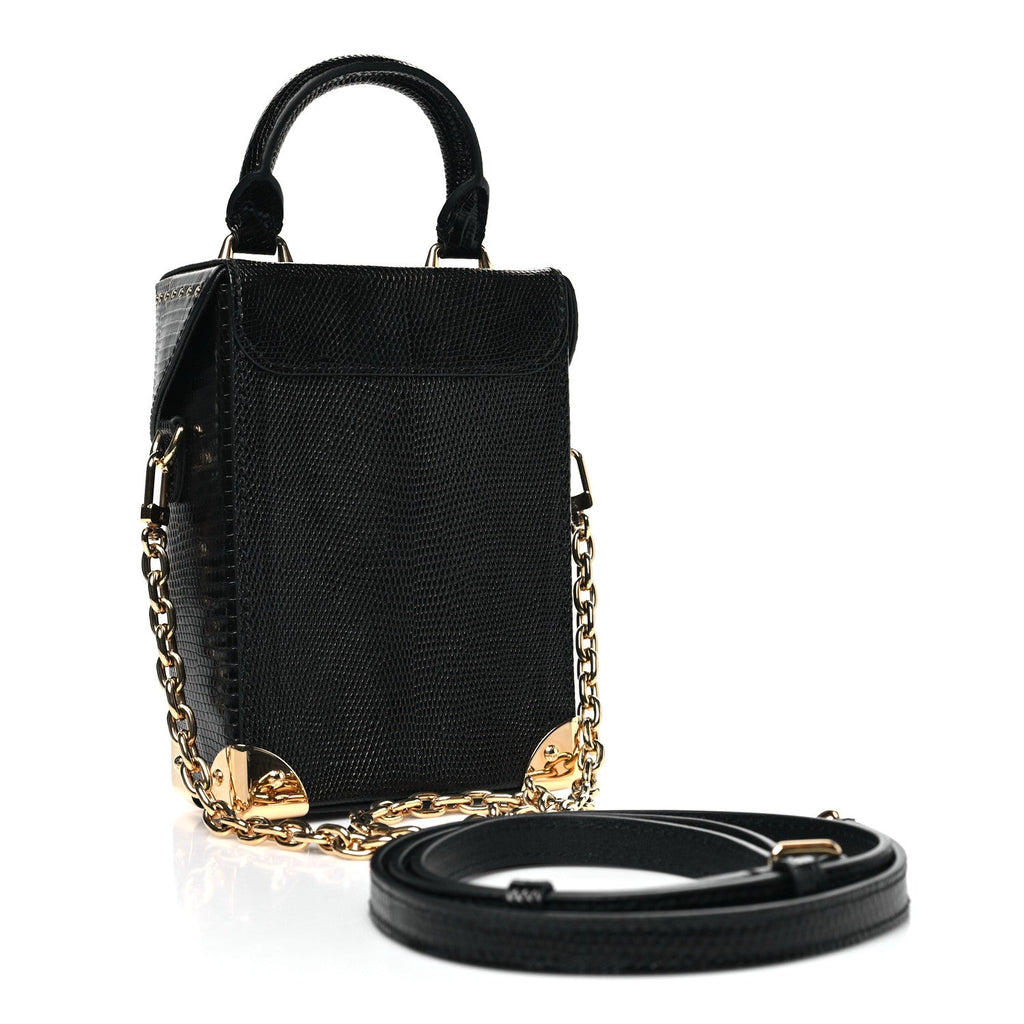 Louis Vuitton Lizard Camera Box Black