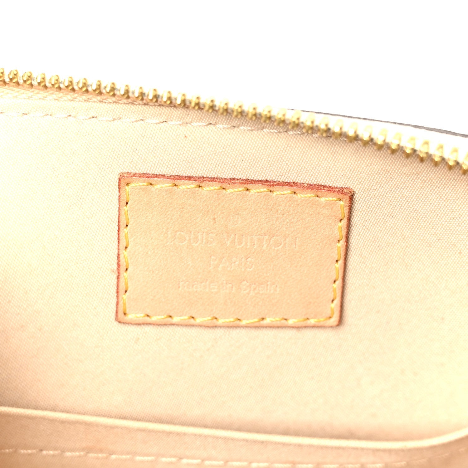 Louis Vuitton Vernis Alma BB Dune