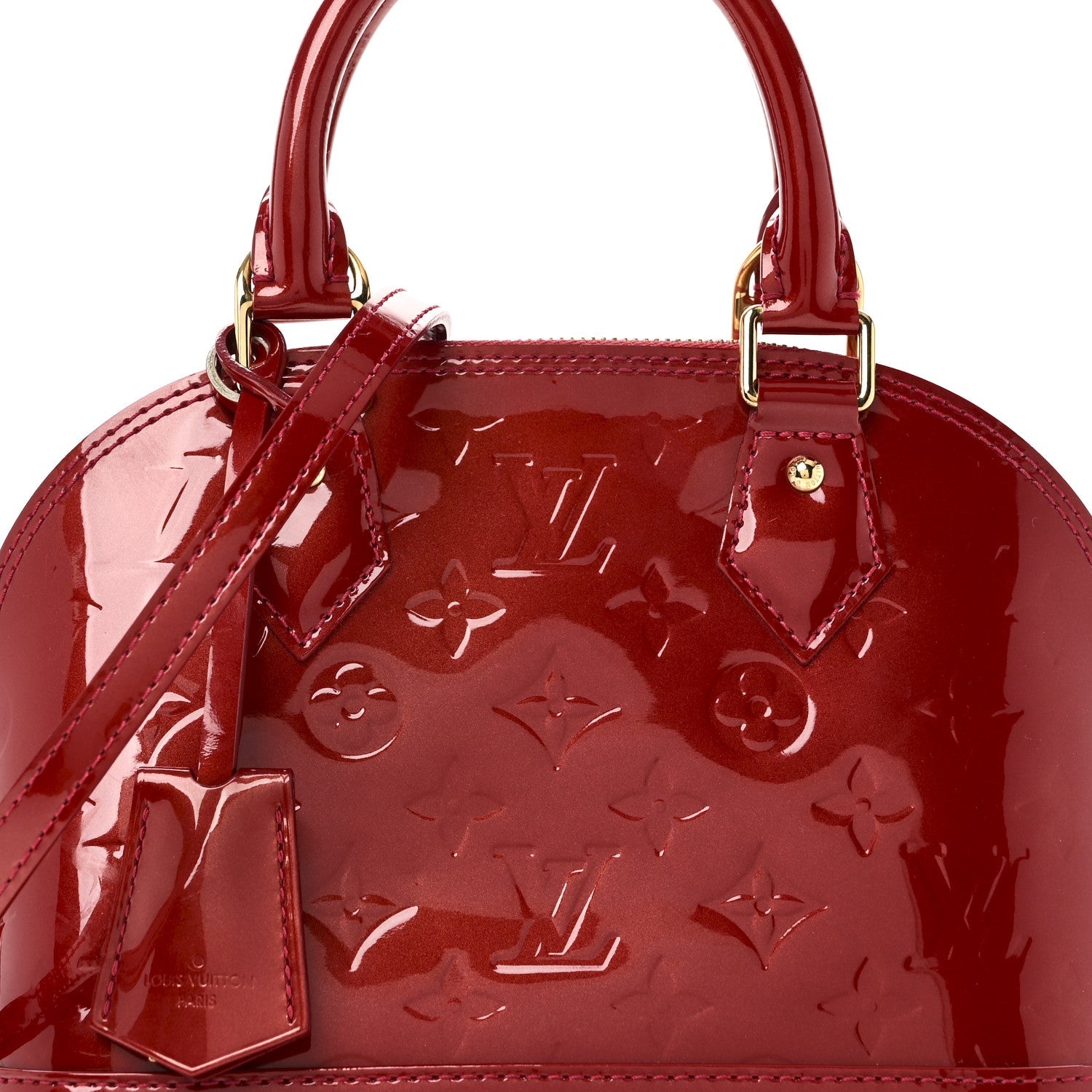 Louis Vuitton Vernis Alma BB Pomme D'Amour