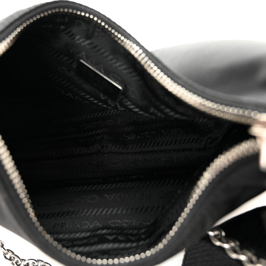 Prada Re-Nylon Saffiano Re-Edition 2005 Shoulder Bag Black