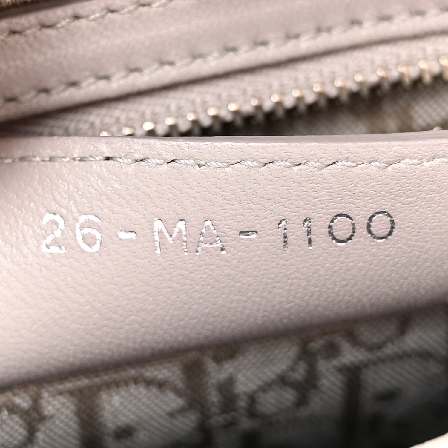 Christian Dior Lambskin Cannage Medium Lady Dior Grey