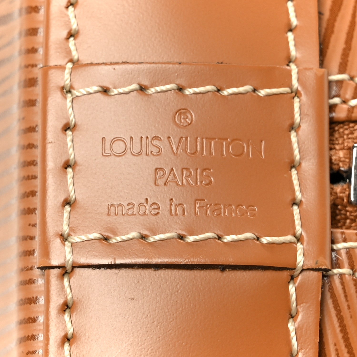 Louis Vuitton Epi Alma PM Cannelle