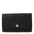 Louis Vuitton Empreinte Multicles 6 Key Holder Black