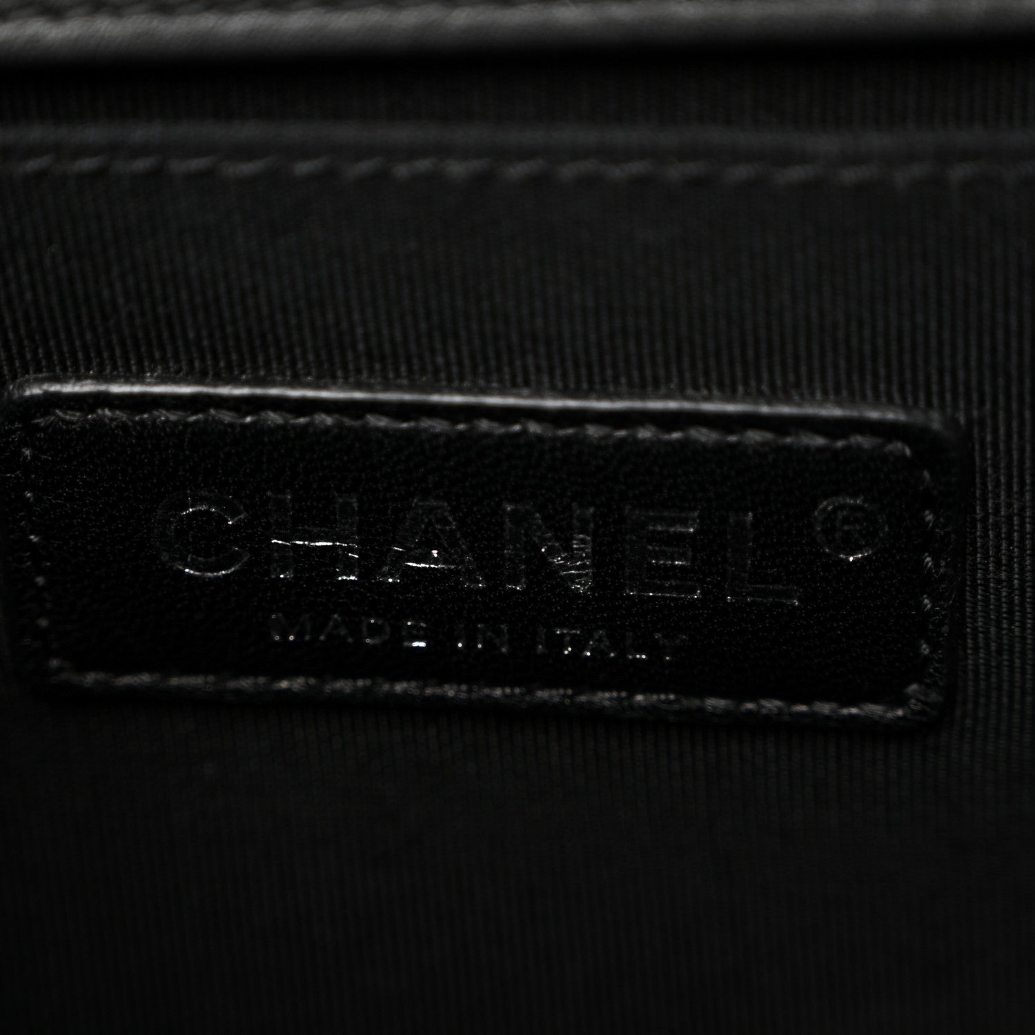 Chanel Calfskin Quilted Medium Boy Flap Black