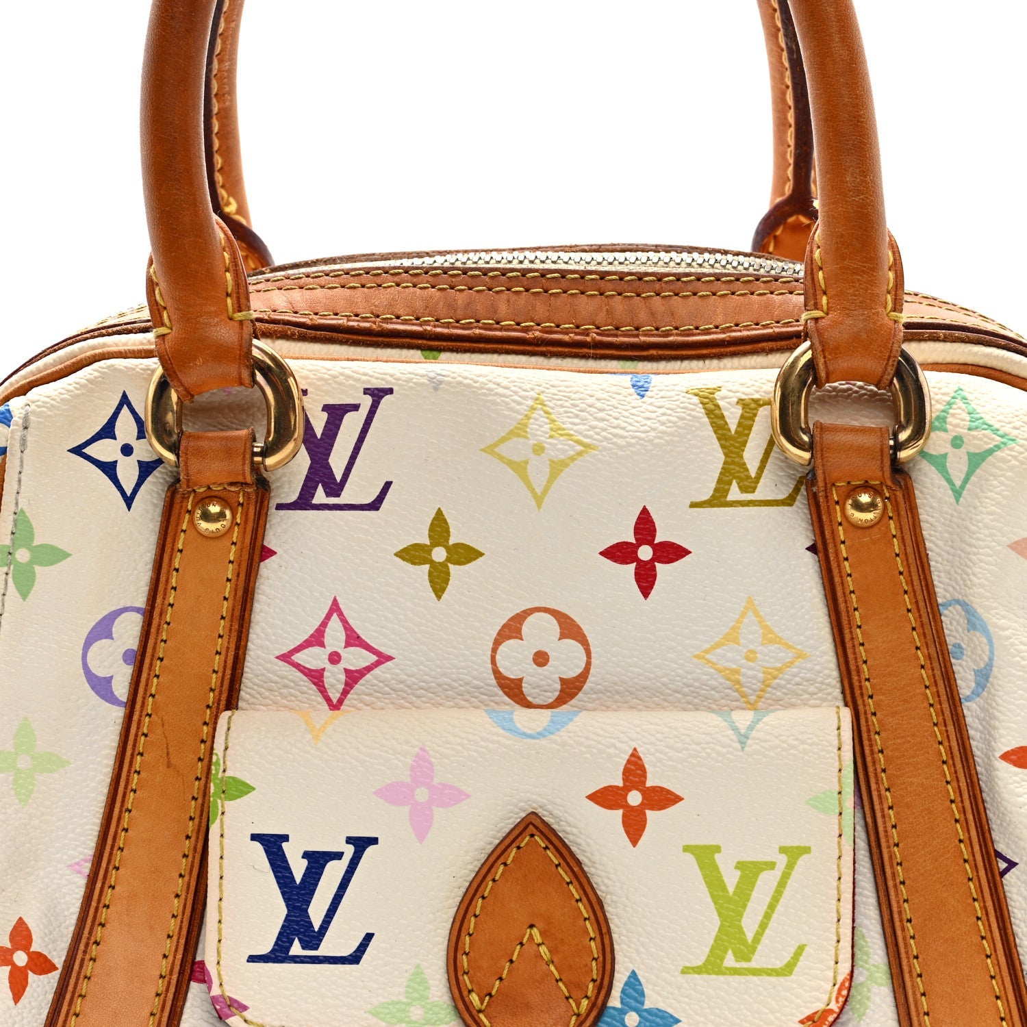 Louis Vuitton Monogram Multicolor Priscilla White