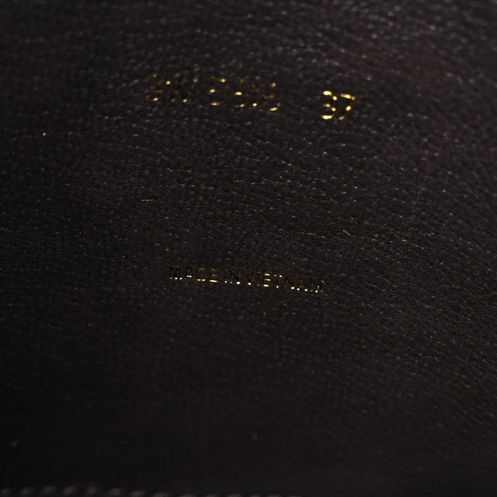 Prada Capra Antic Donna Tall Riding Boots 37 Ebano