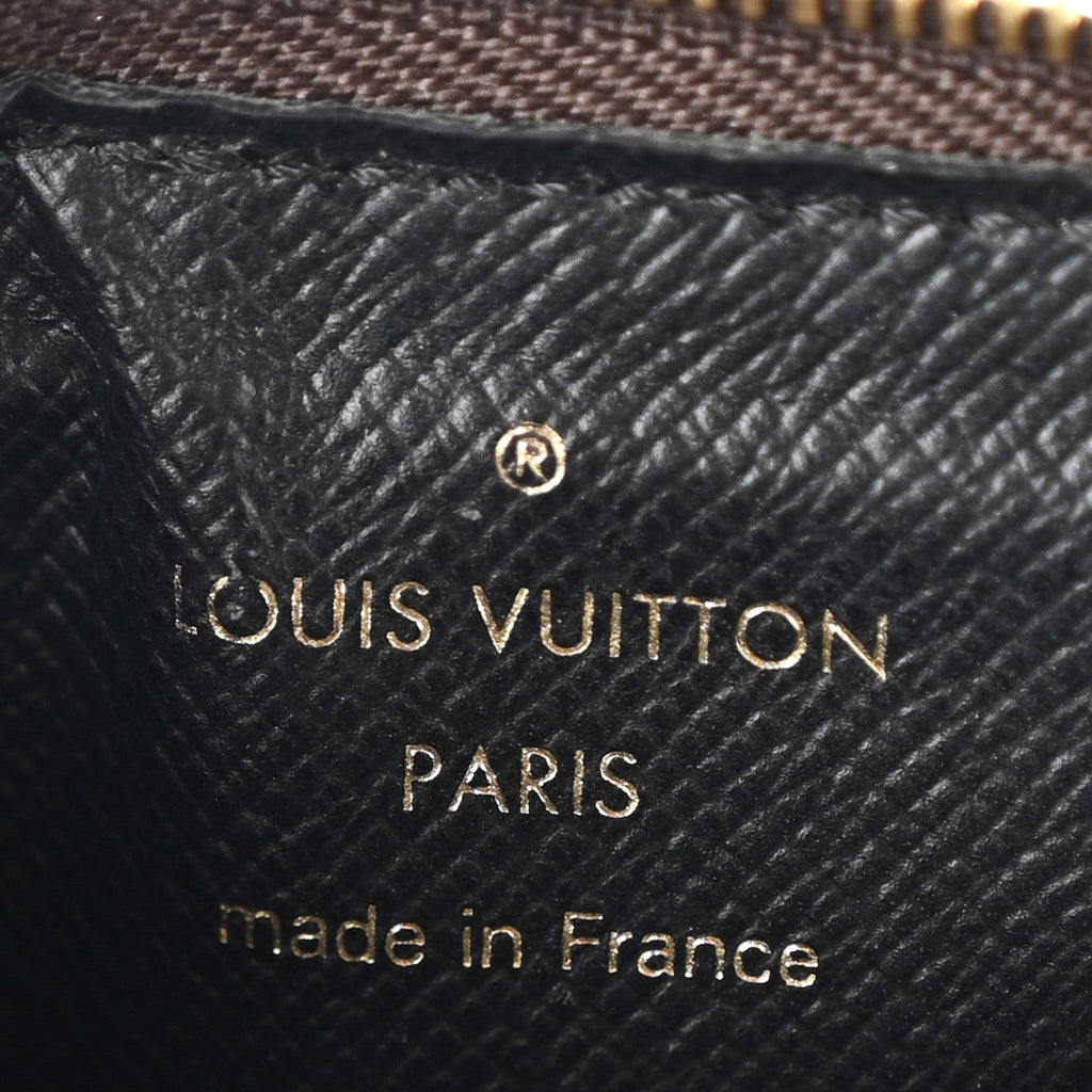 Louis Vuitton Monogram Recto Verso Card Holder Black