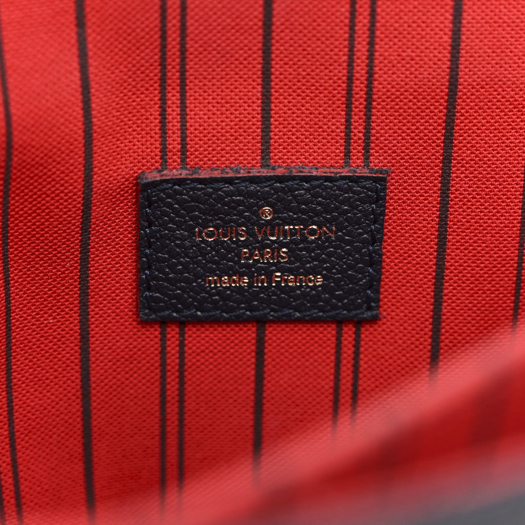 Louis Vuitton Empreinte Pochette Metis Marine Rouge