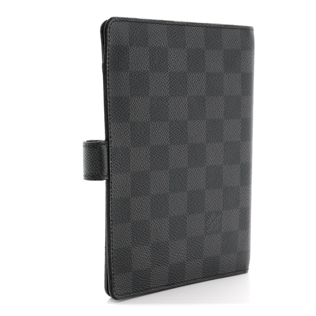 Louis Vuitton Damier Graphite Medium Ring Agenda Cover