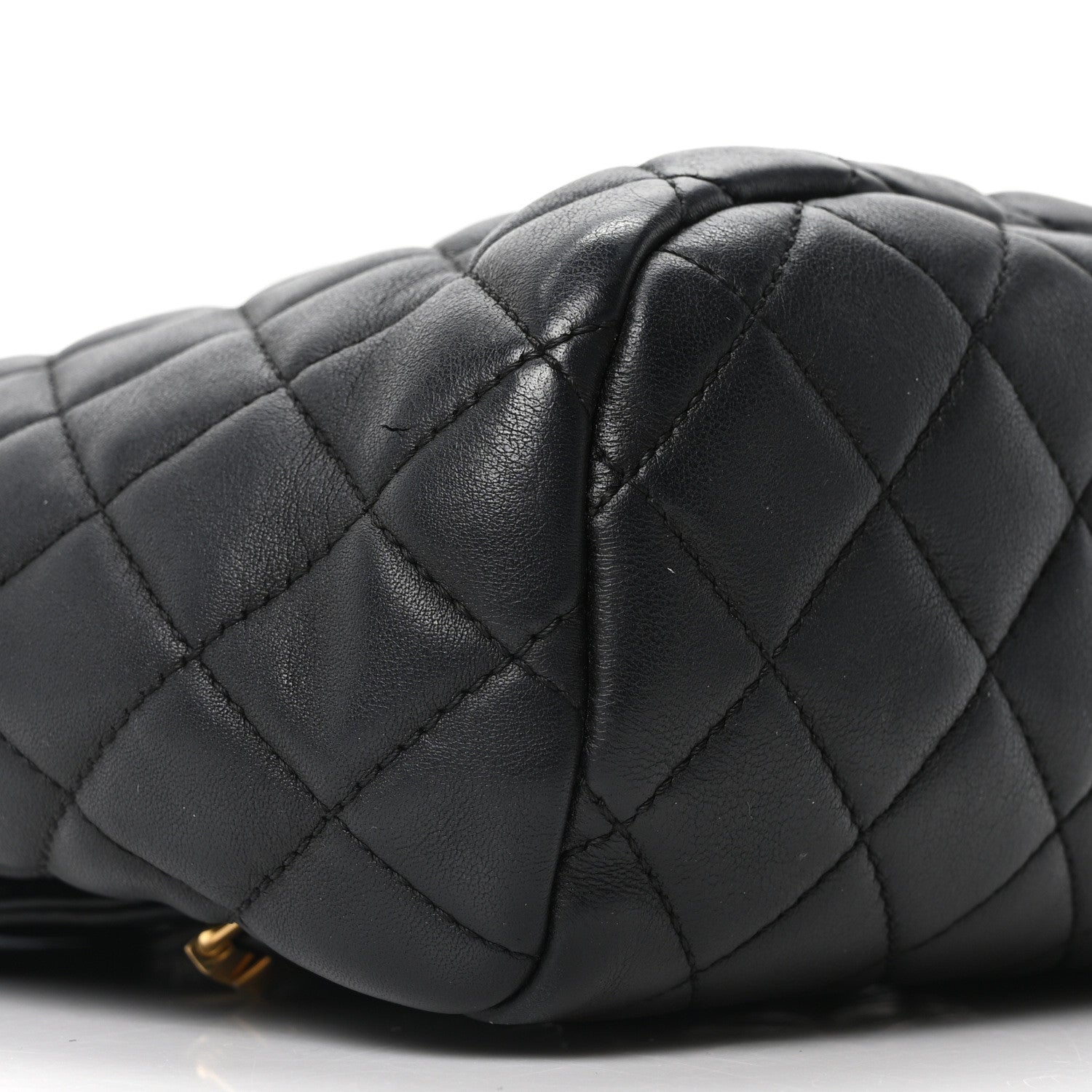 Chanel Calfskin Quilted Mini Urban Spirit Backpack Black