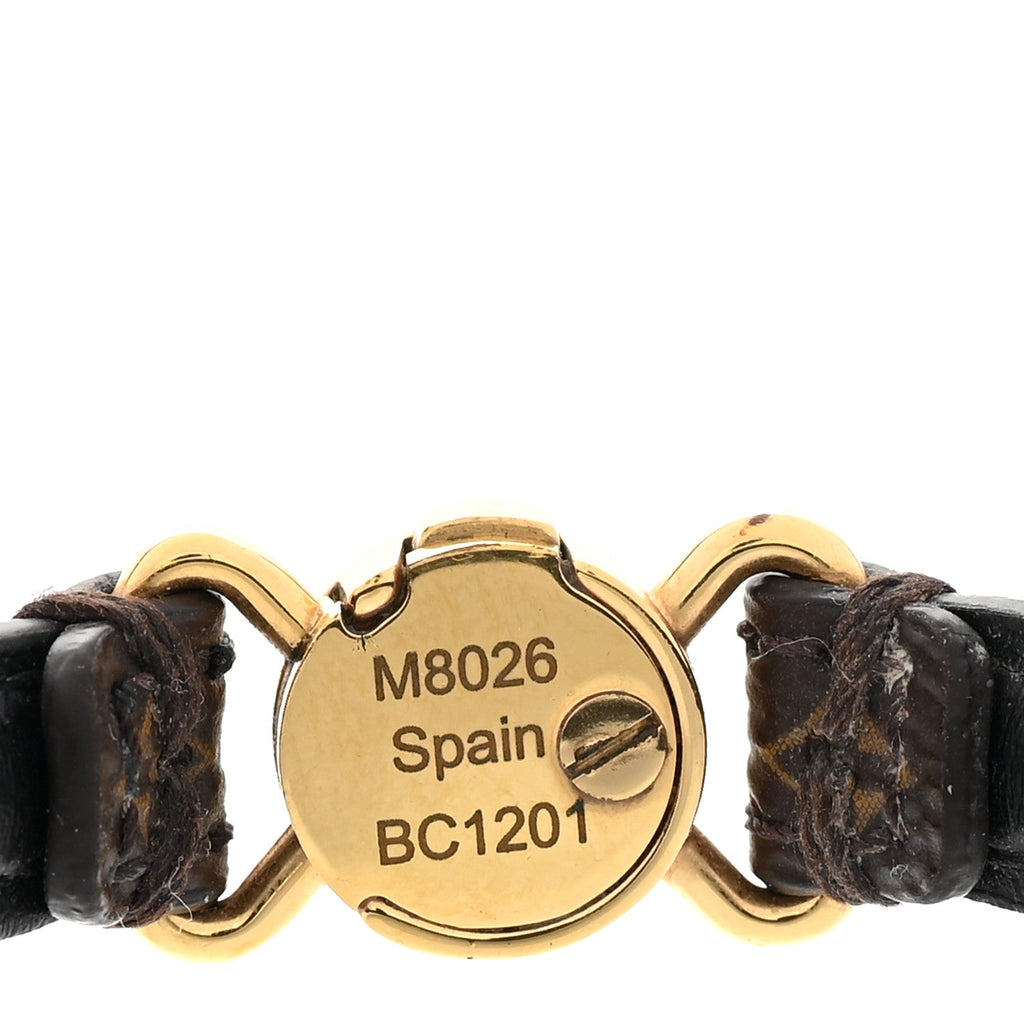 Louis Vuitton Calfskin Clic It Fun and Sun Bracelet
