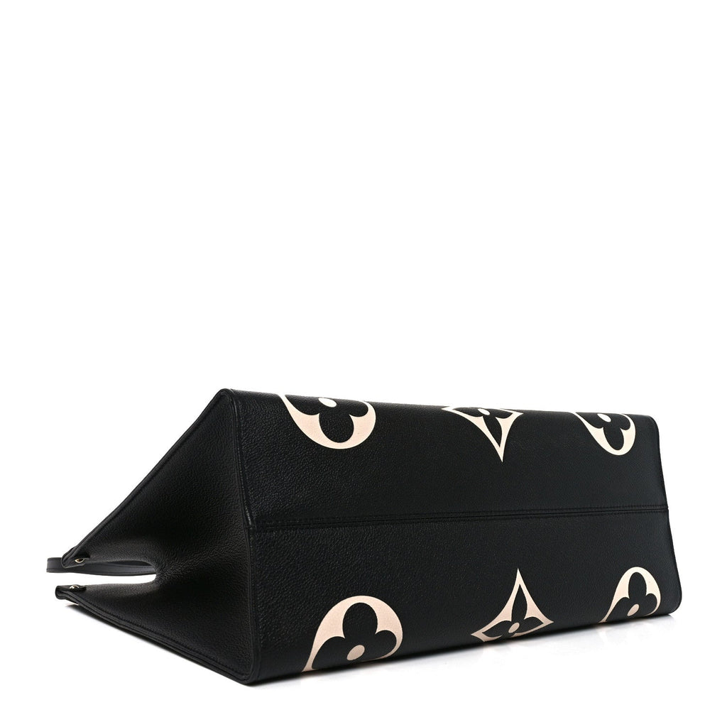 Louis Vuitton Empreinte Monogram Giant Onthego GM Black Beige