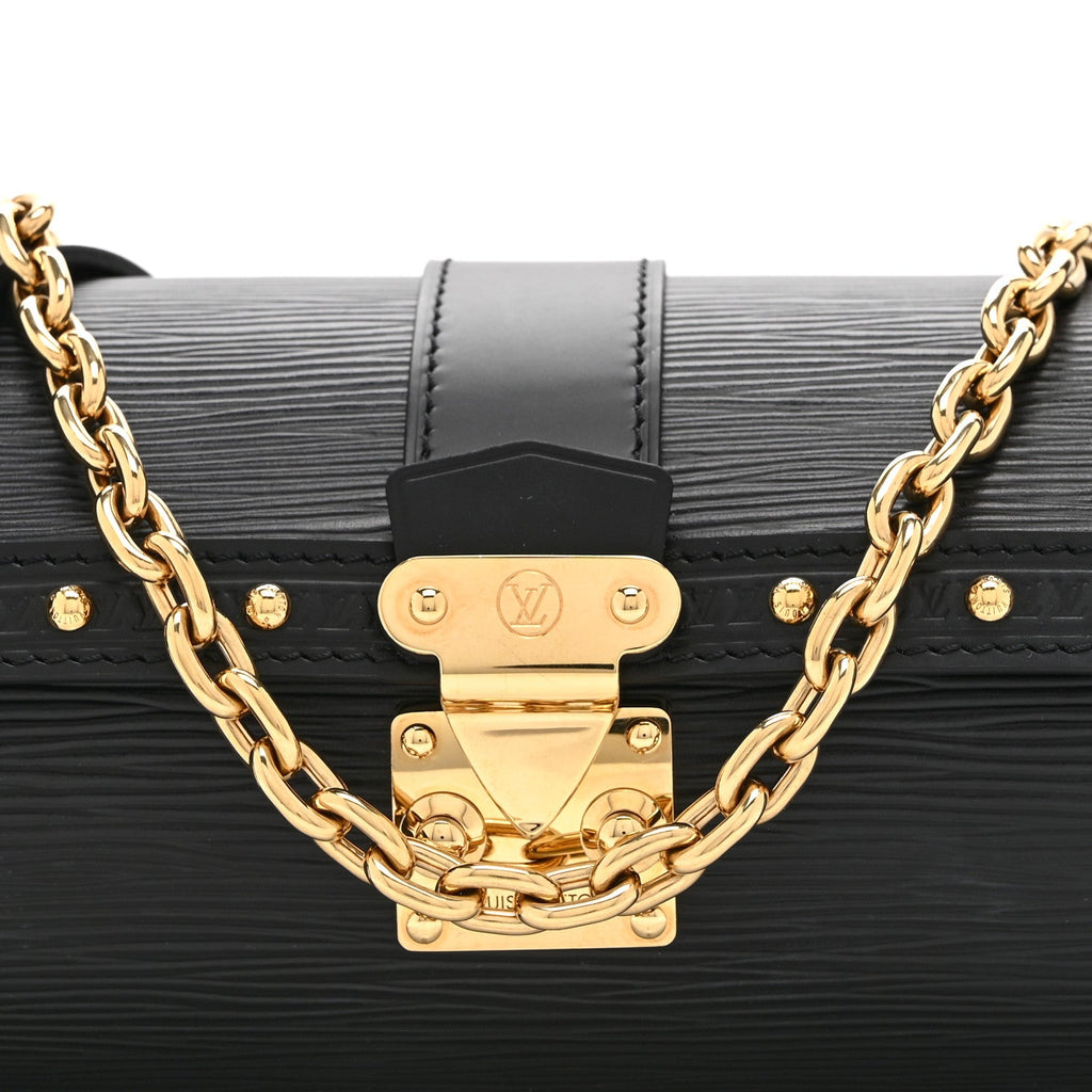 Louis Vuitton Epi Papillon Trunk Black