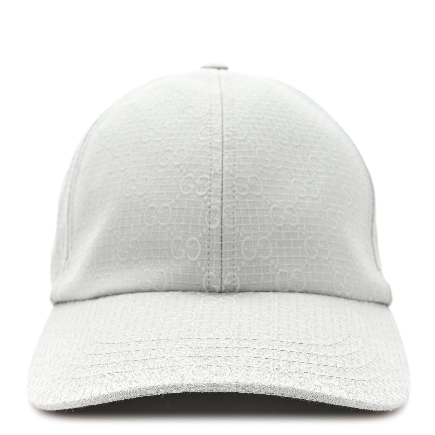 Gucci Monogram Ripstop Baseball Hat L Pale Green