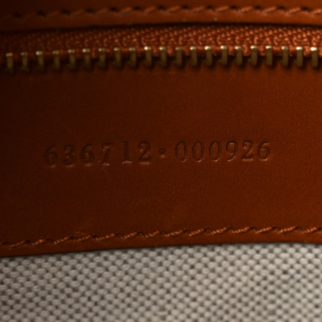 Gucci Calfskin Medium Jackie 1961 Hobo Harness Brown