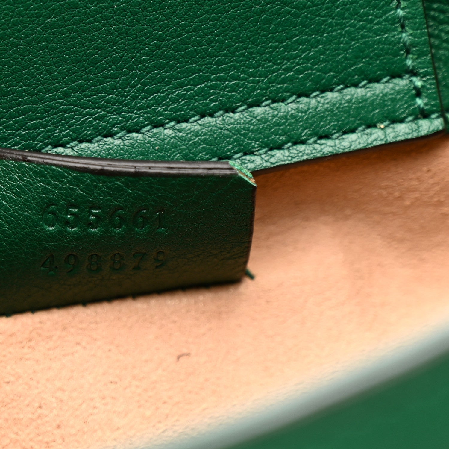 Gucci Wonka Grain Calfskin Mini Diana Tote Bag Green Yellow Fluo