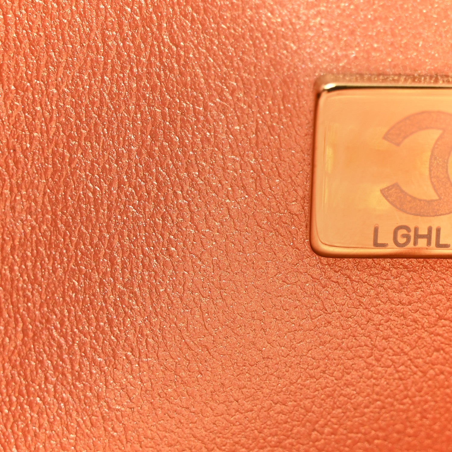 Chanel Metallic Lambskin Quilted Medium Double Flap Golden