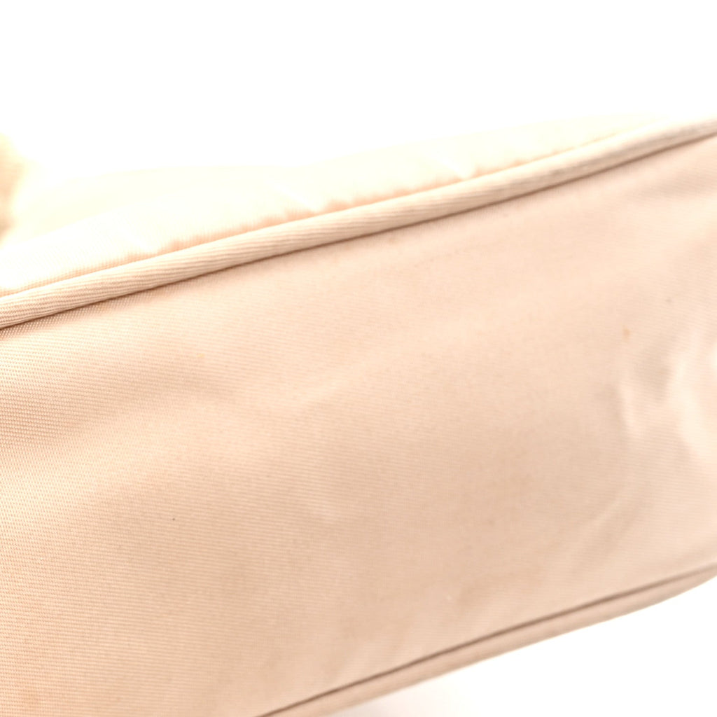 Prada Tessuto Nylon Mini Re-Edition 2000 Bag Cammeo