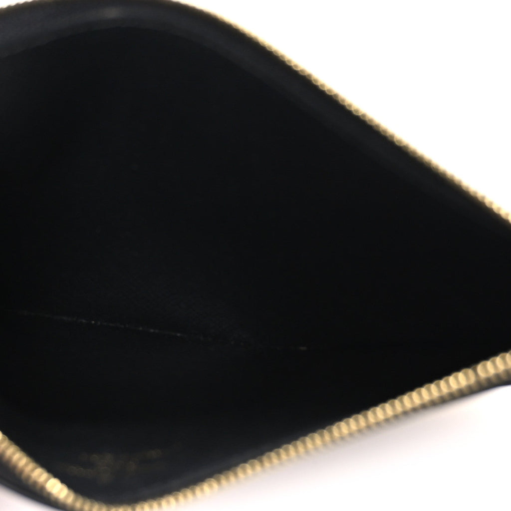 Louis Vuitton Monogram Slim Purse Black