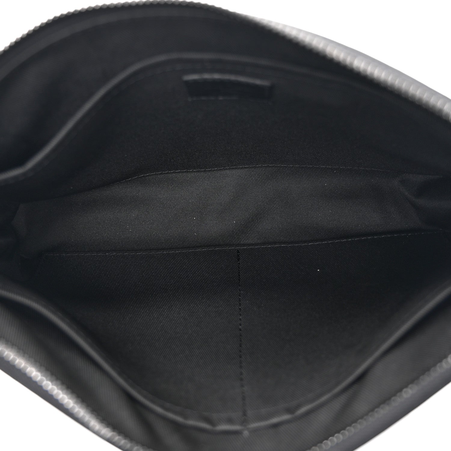 Louis Vuitton Shadow Calfskin Monogram Pochette Voyage Souple Black