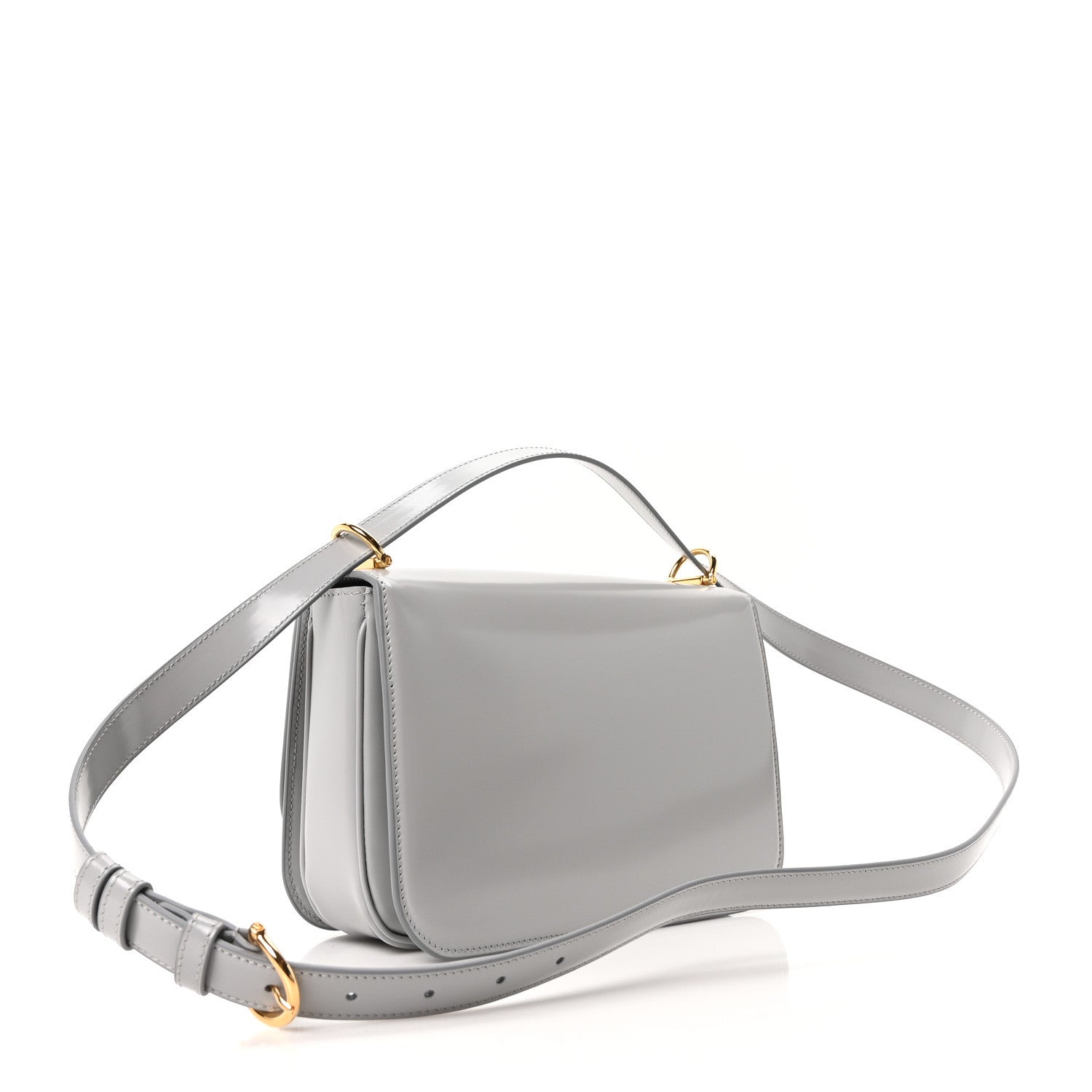 Gucci Calfskin Siena Shoulder Bag Grey