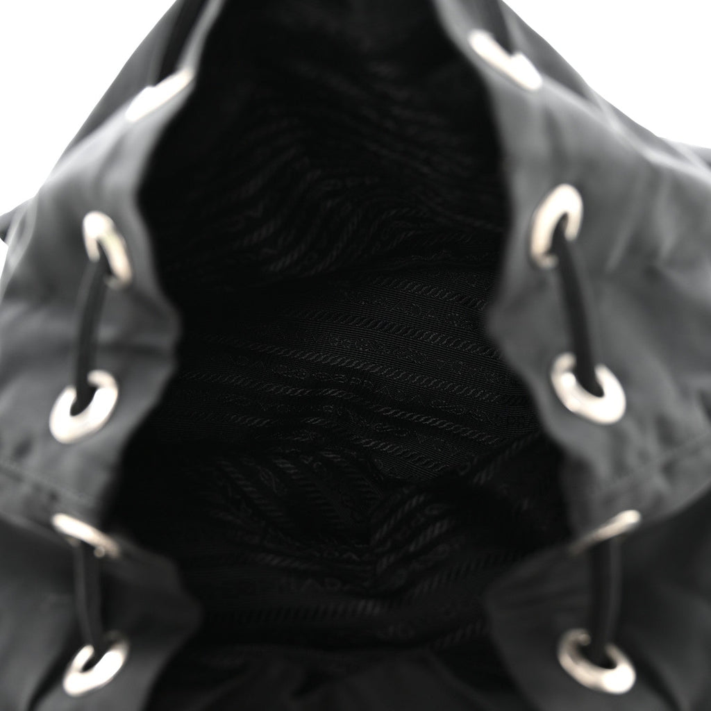Prada Nylon Vela Small Backpack Black