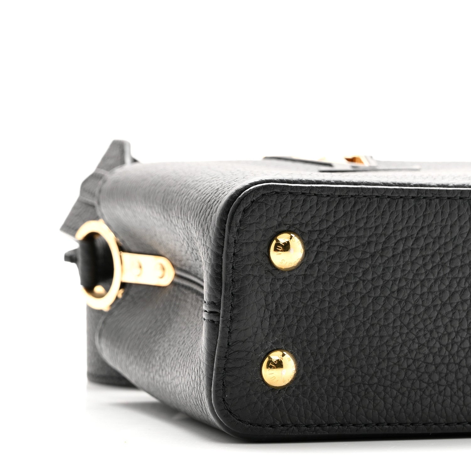 Louis Vuitton Taurillon Mini Capucines Black