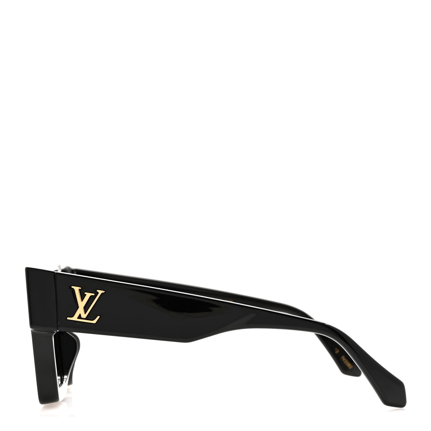 Louis Vuitton Acetate Swarovski Crystal Cyclone Sunglasses Z1578W Black