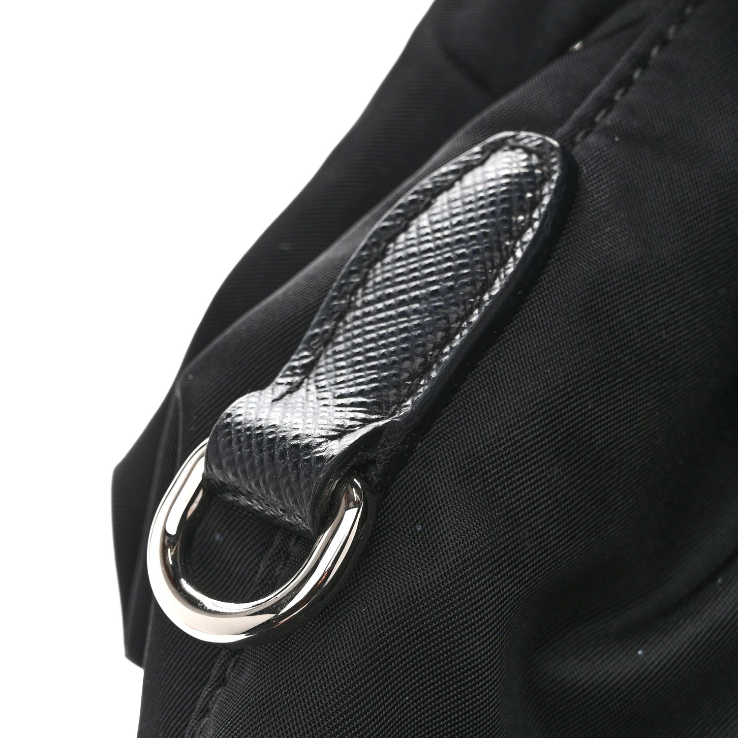 Prada Re-Nylon Saffiano Medium Backpack Black