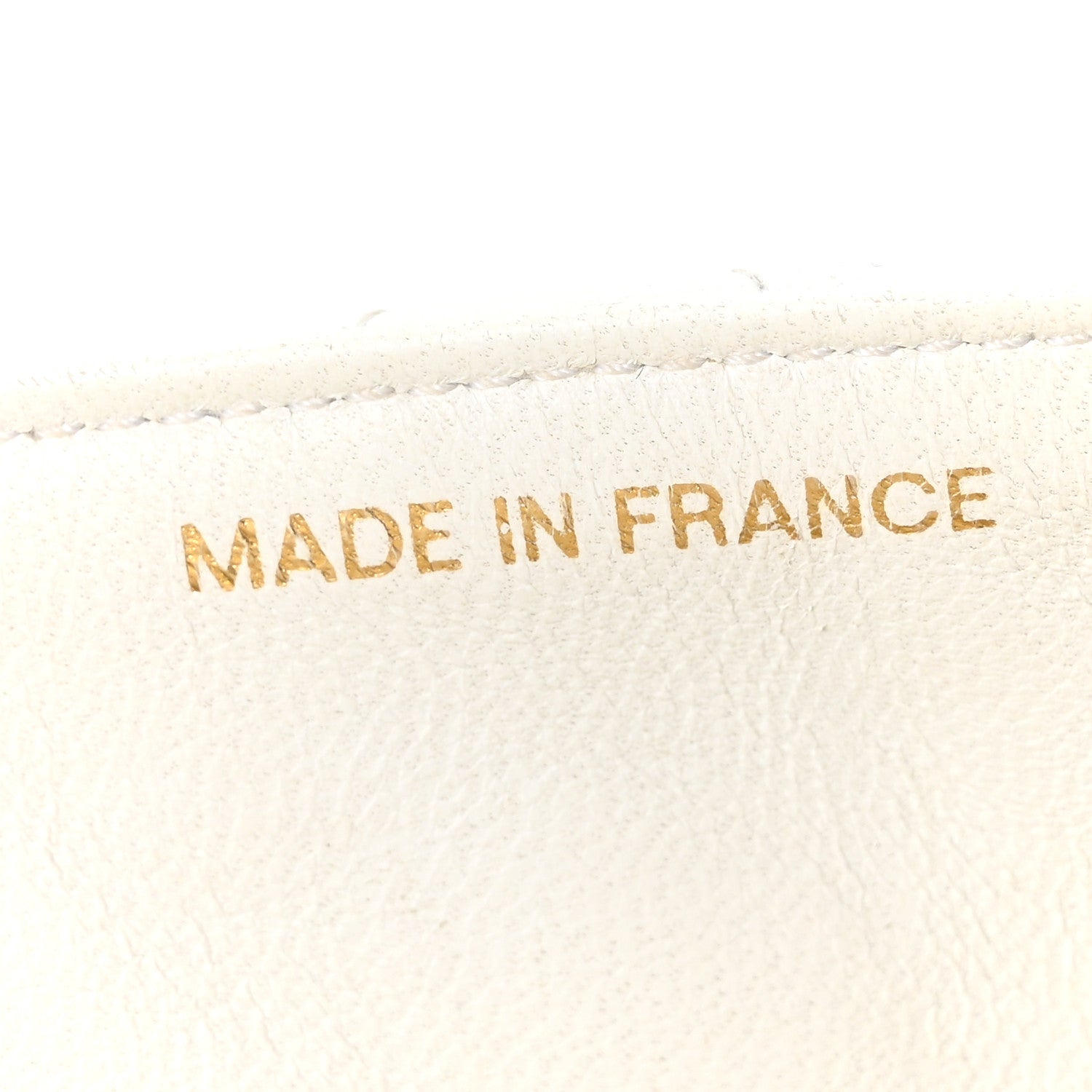 Chanel Lambskin Quilted Mini Flap Bag White