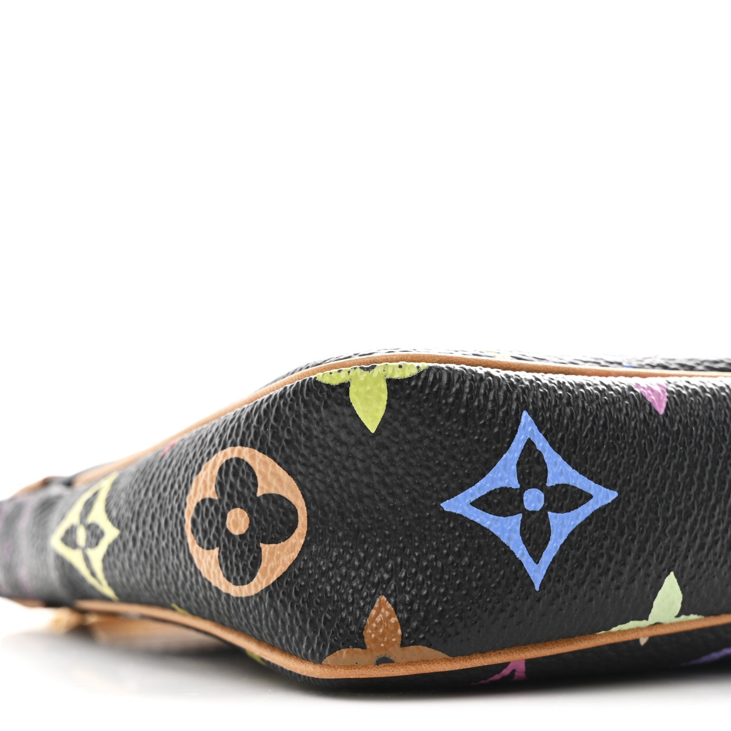 Louis Vuitton Monogram Multicolor Pochette Accessories Black