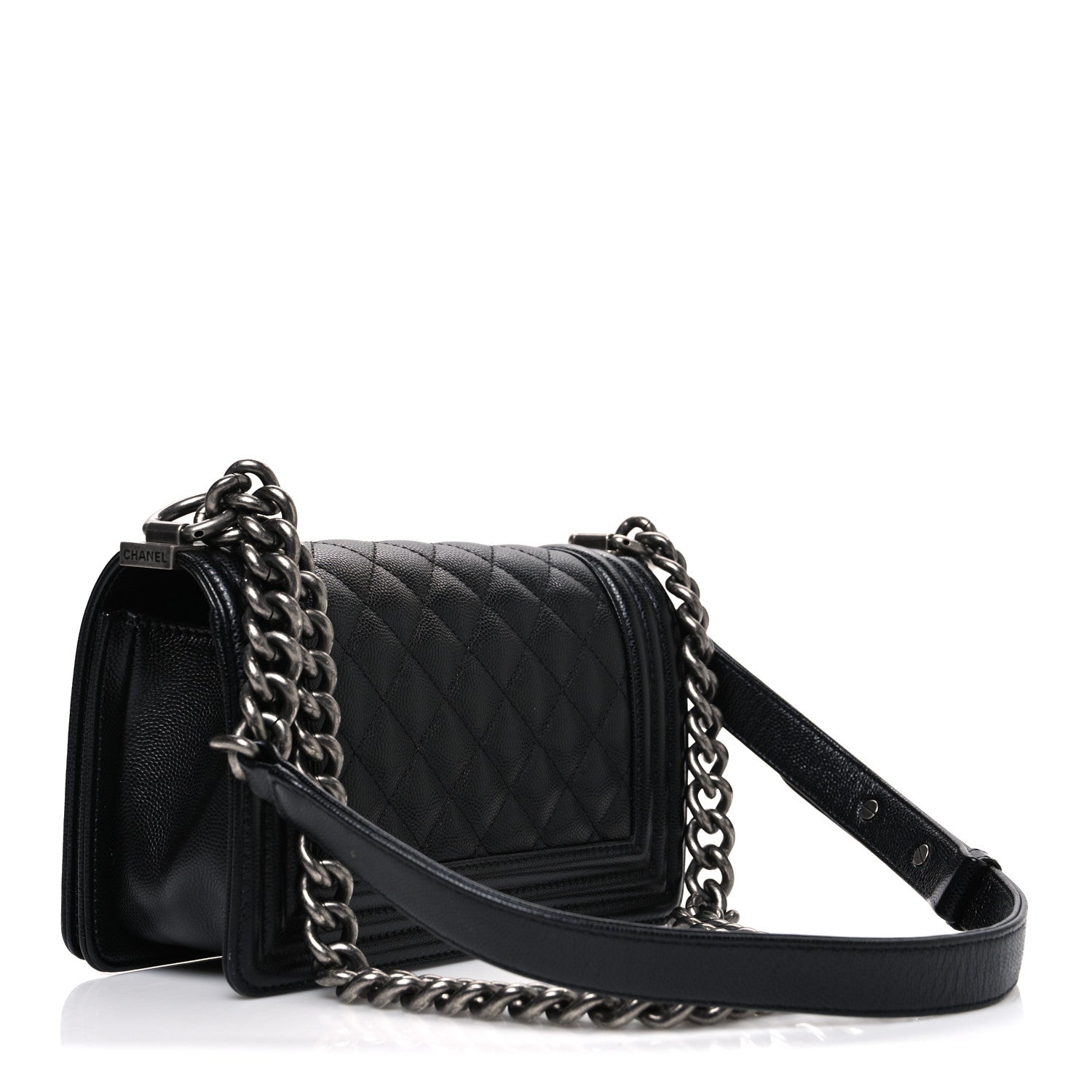 Chanel Caviar Quilted Small Boy Flap Black