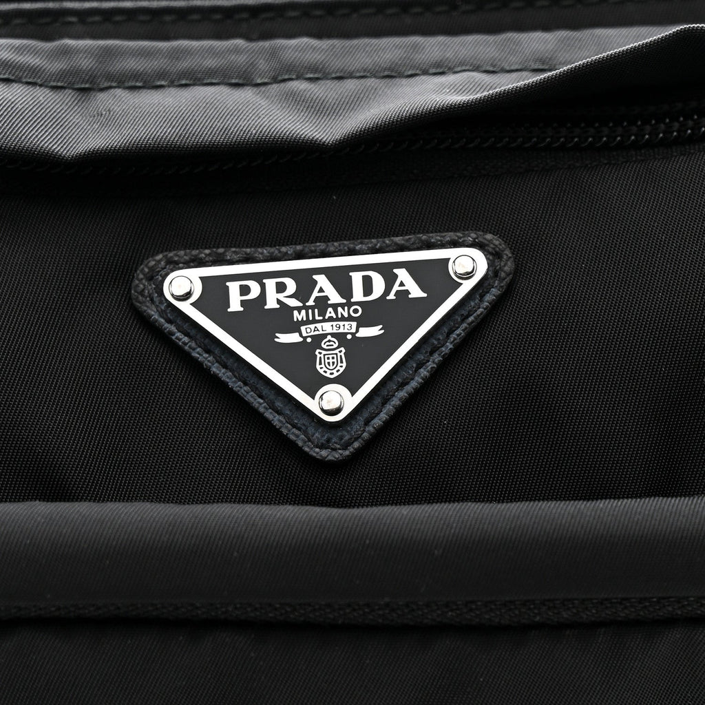 Prada Re-Nylon Tessuto Marsupio Belt Bag Black