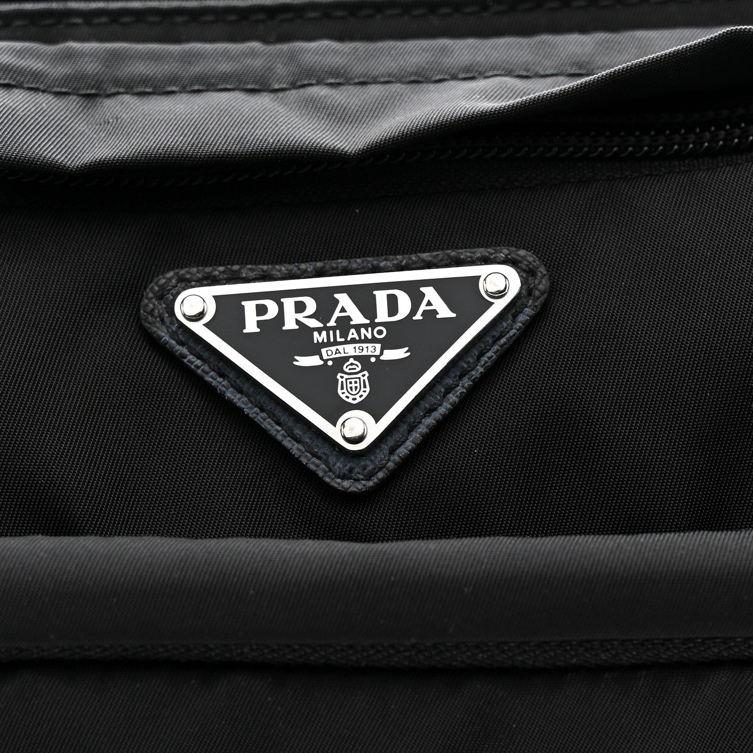 Prada Re-Nylon Tessuto Marsupio Belt Bag Black