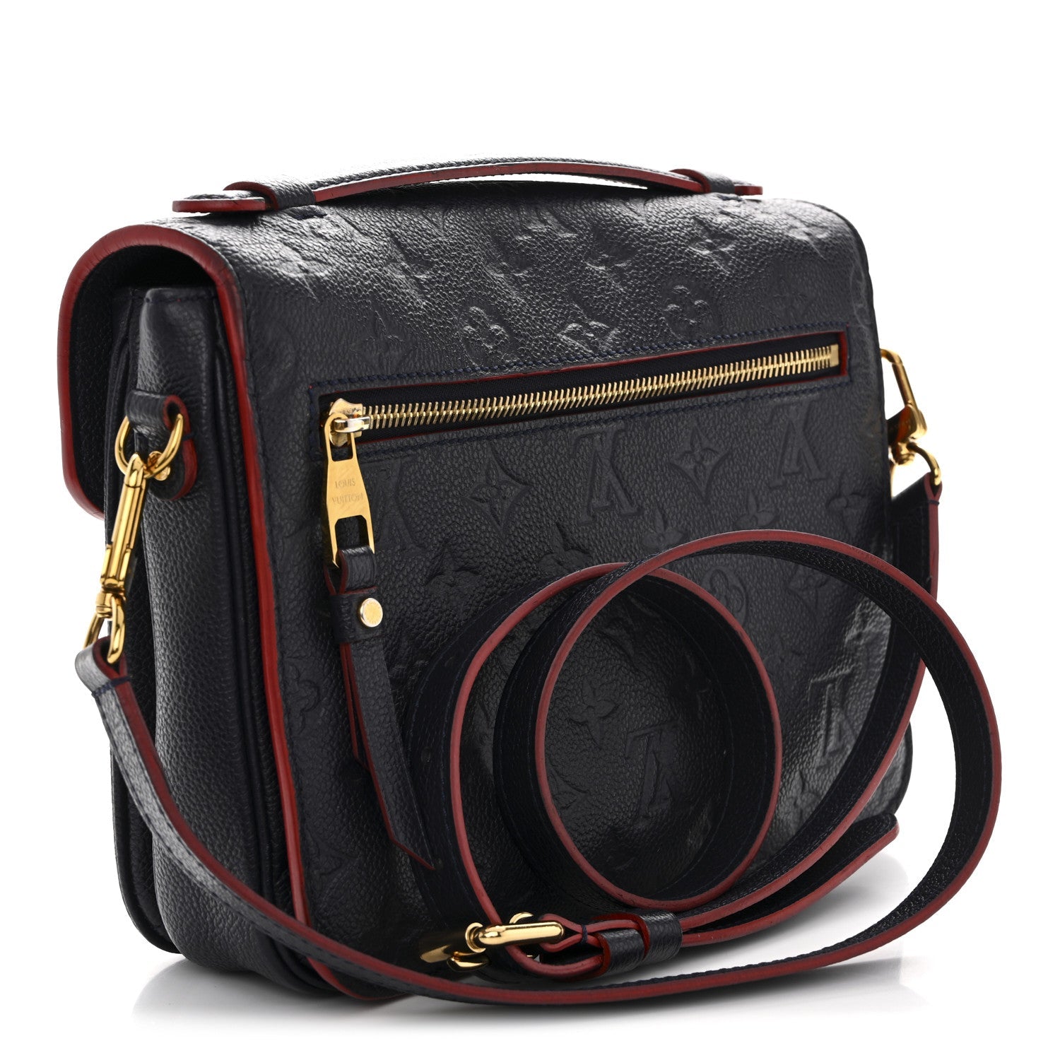 Louis Vuitton Empreinte Pochette Metis Marine Rouge