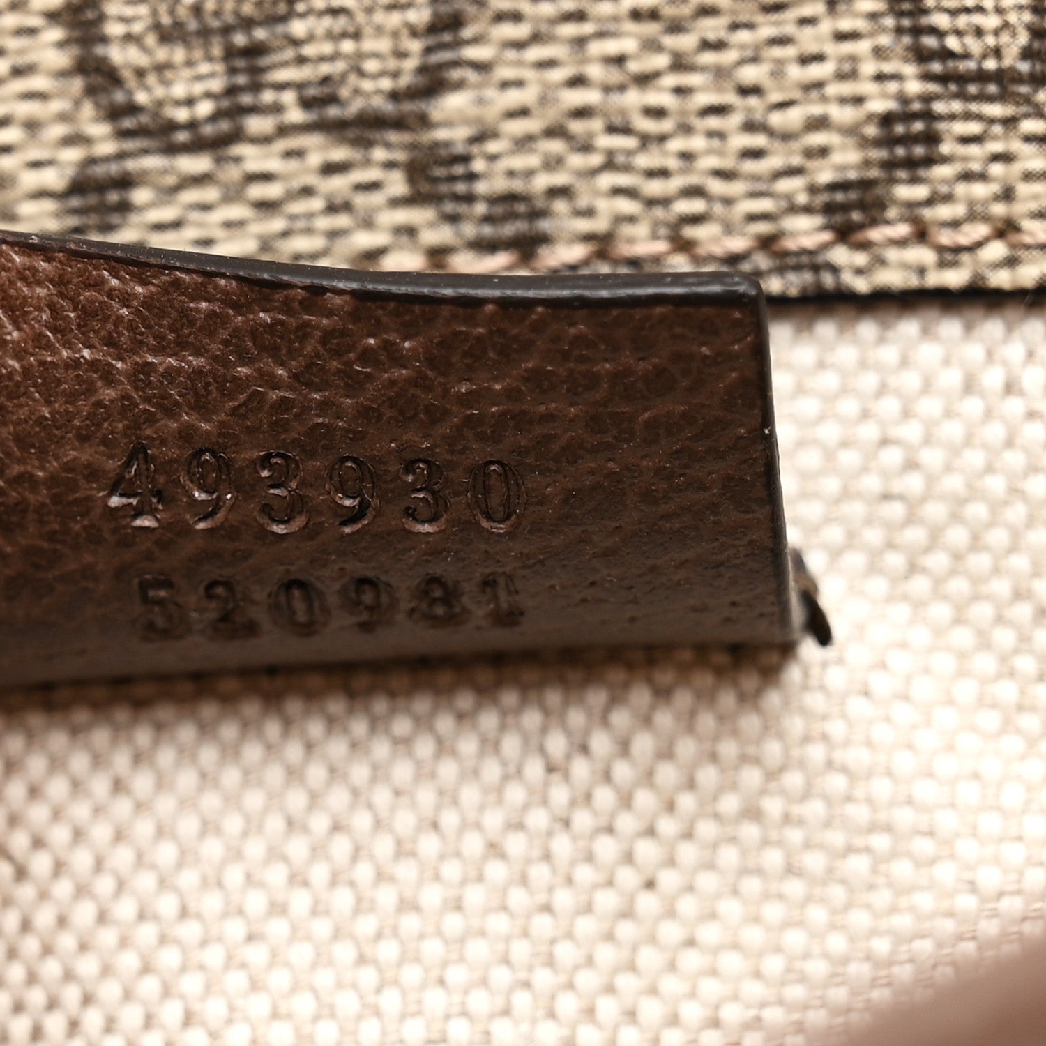 Gucci GG Supreme Monogram Neo Vintage Web Belt Bag Brown