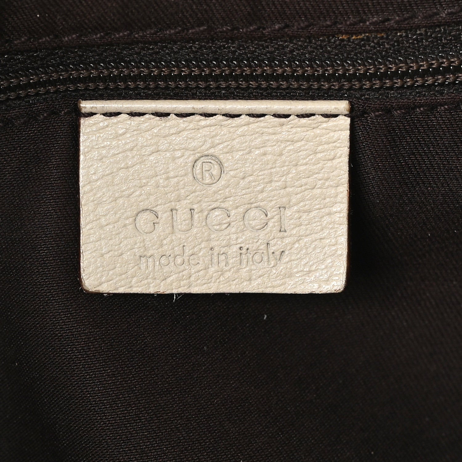 Gucci Monogram Medium Abbey Shoulder Bag Off White