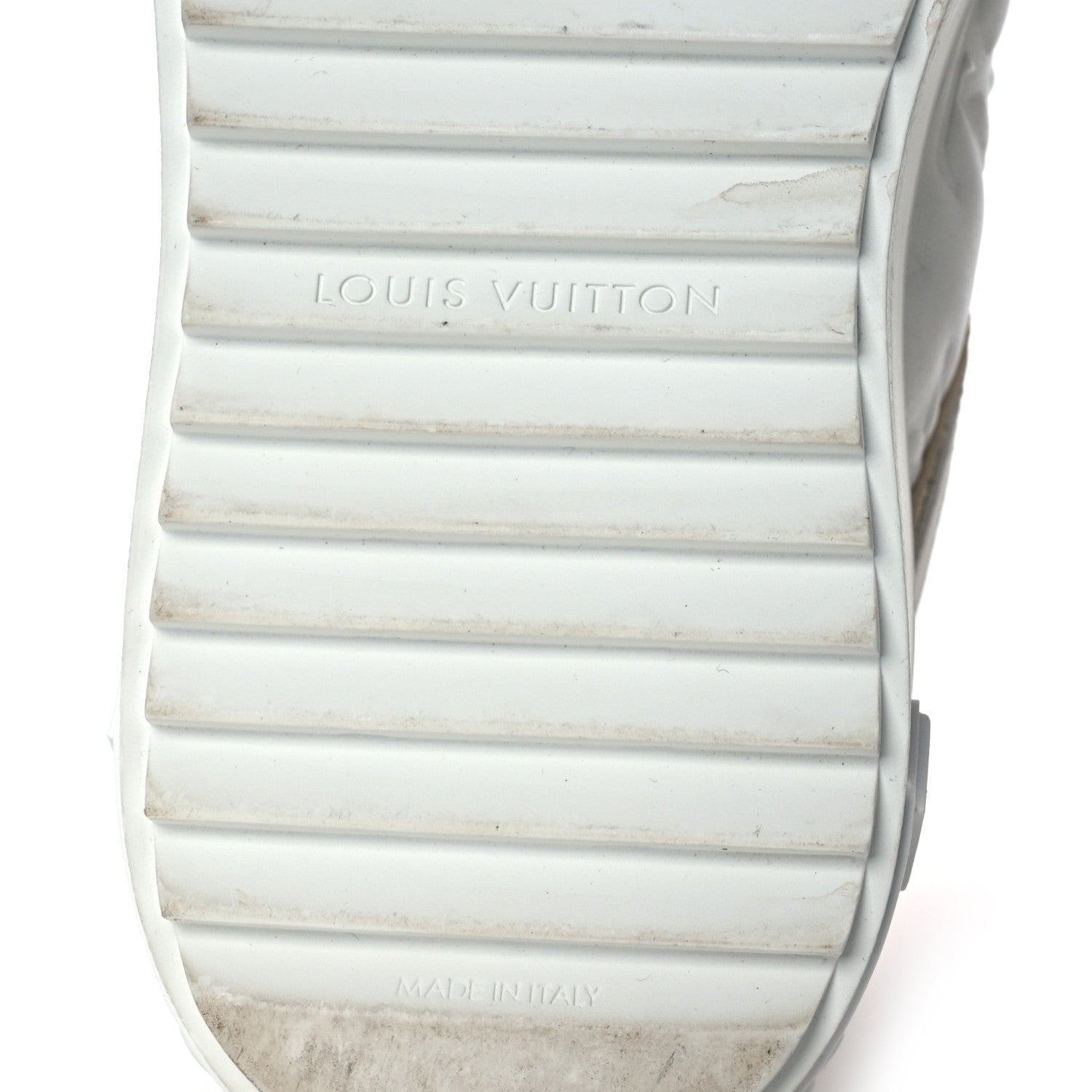 Louis Vuitton Monogram Embossed Calfskin Damier Azur Time Out Sneakers 36 Rose Clair Pink