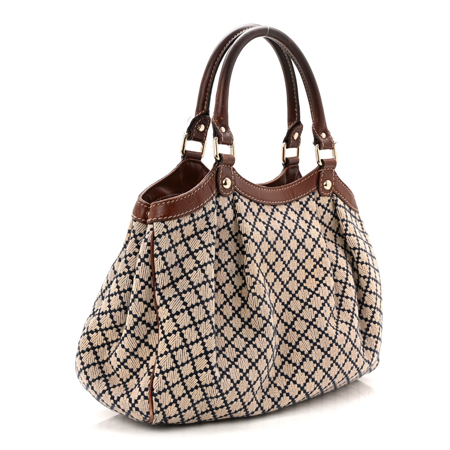 Gucci Diamante Medium Sukey Tote Brown
