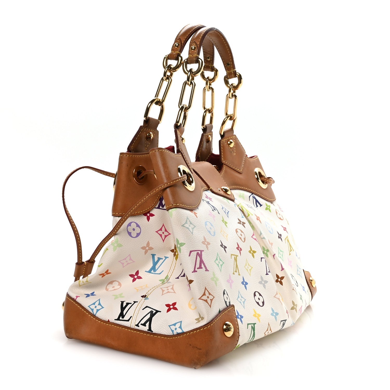 Louis Vuitton Monogram Multicolor Ursula White