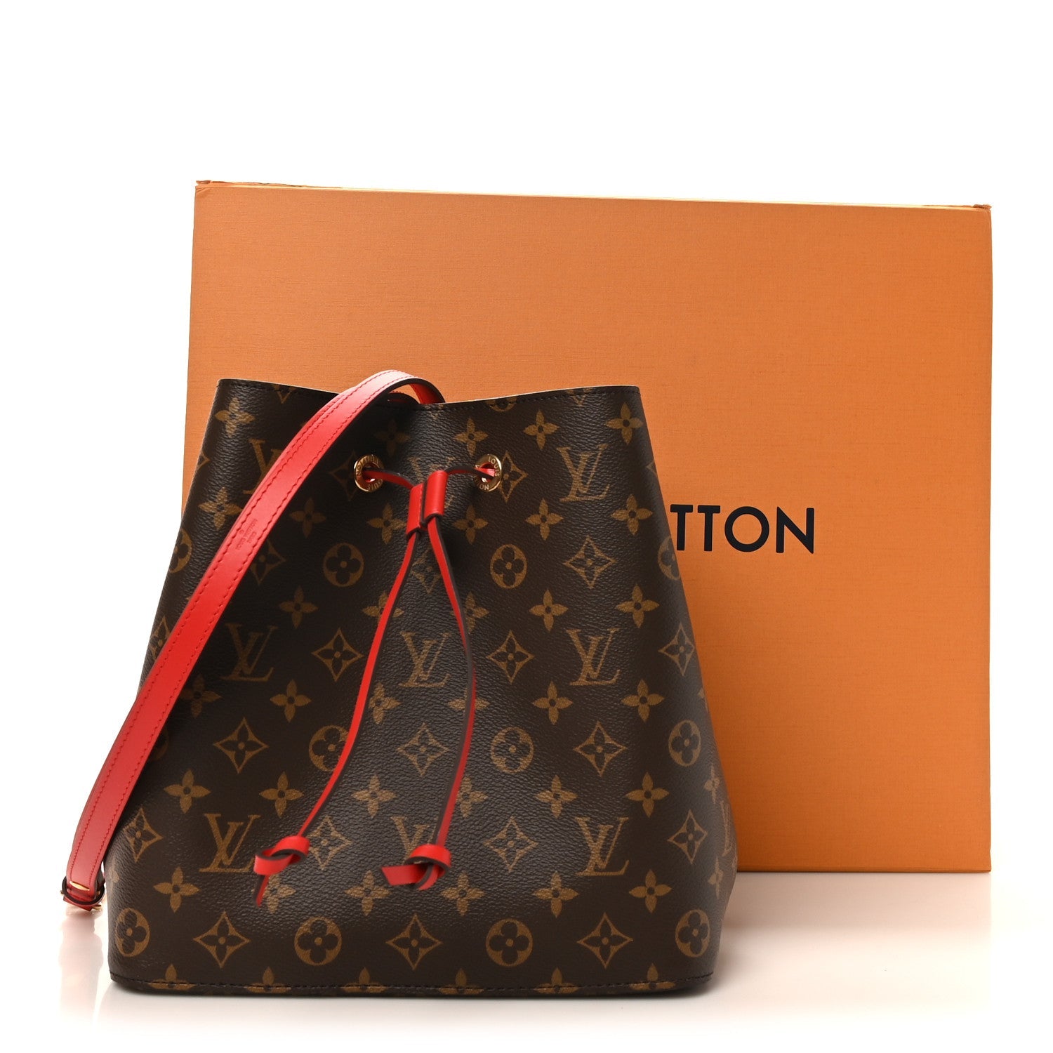 Louis Vuitton Monogram Neonoe MM Coquelicot