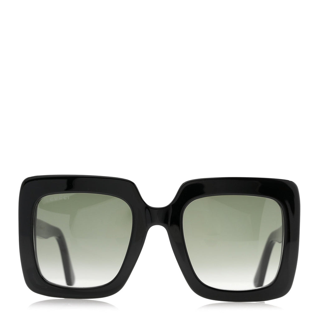 Gucci Acetate Oversize Sunglasses GG0328S Black