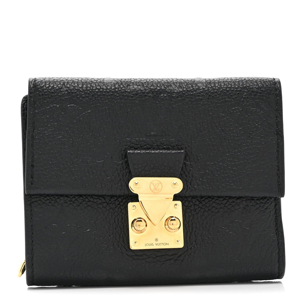 Louis Vuitton Empreinte Metis Compact Wallet Black