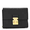 Louis Vuitton Empreinte Metis Compact Wallet Black