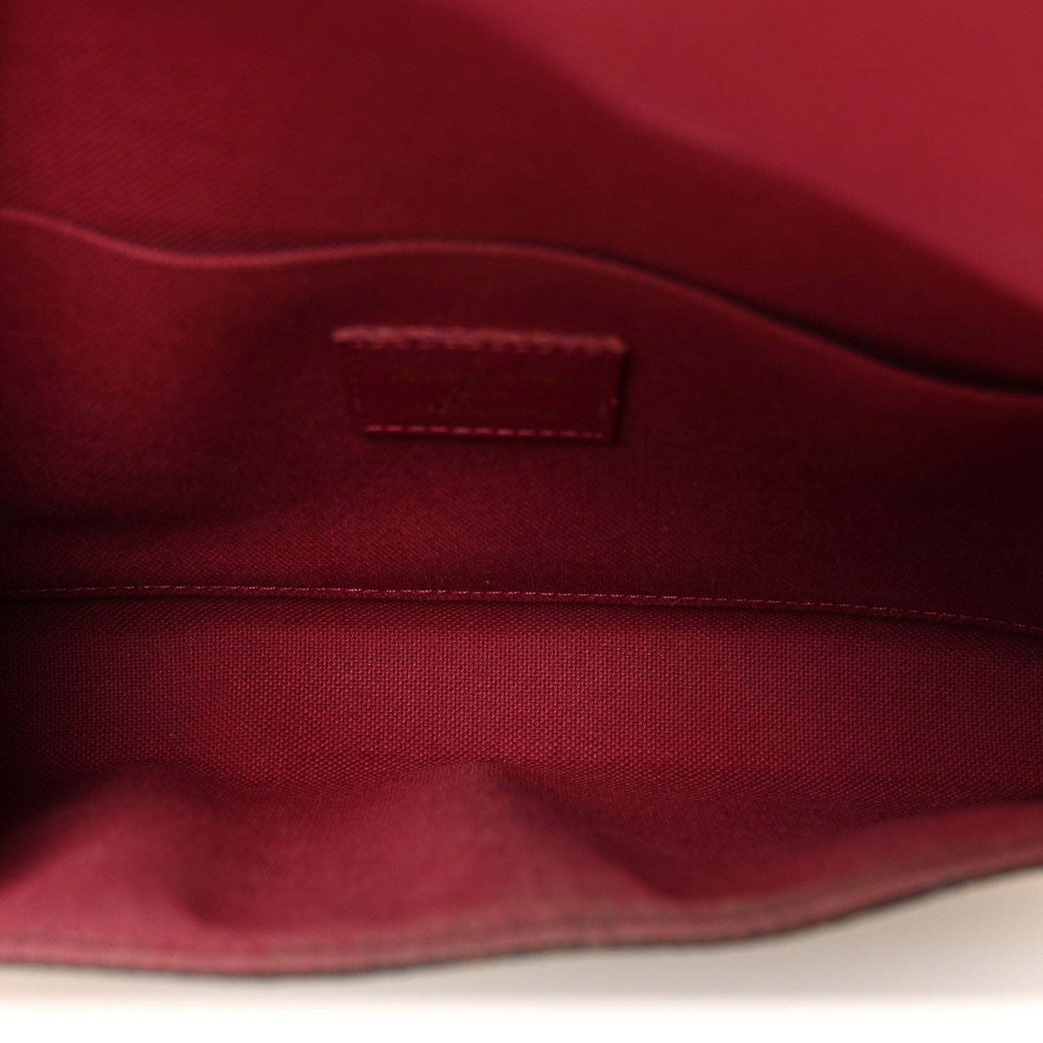 Louis Vuitton Monogram Pochette Felicie Chain Wallet Fuchsia