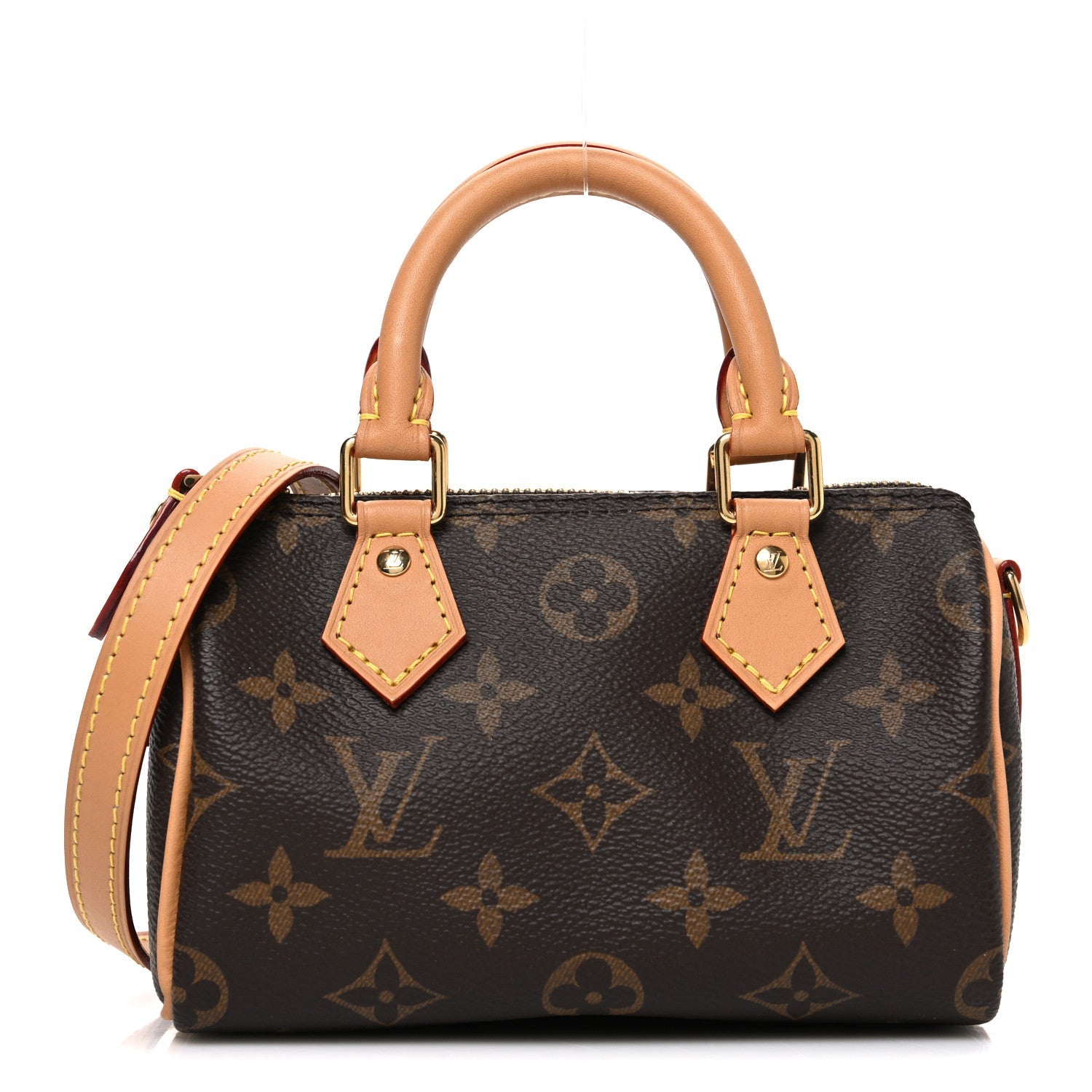 Louis Vuitton Monogram Nano Speedy Bandouliere